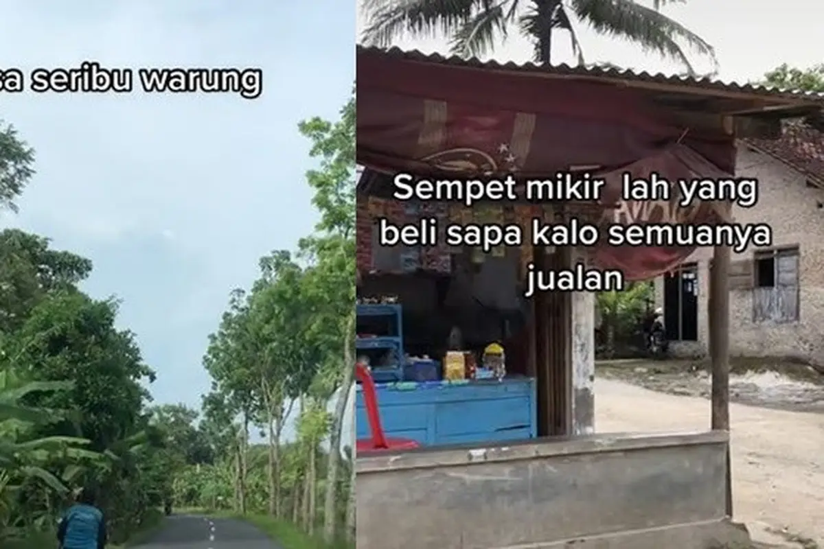 Viral Setiap Rumah Warga di Desa Ini Punya Warung, Bikin Bingung