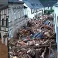 Banjir di Jerman (Sumber: Twitter/@diemitdemblubb/@ianbremmer)