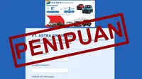 Hati-hati atas penipuan mengatasnamakan Astra Financial