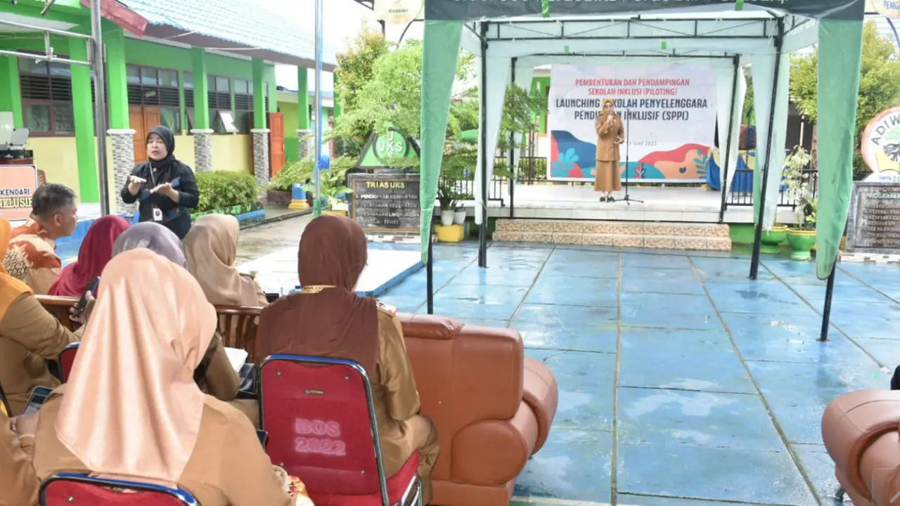 SMPN 2 Kendari Jadi Piloting Sekolah Inklusif, Siapkan Kuota 15 Persen bagi Siswa Disabilitas