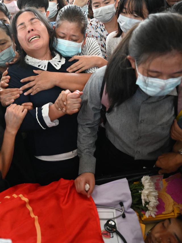 Tertembak di Dada,  Mahasiswa Kedokteran Tewas Saat Demo Menentang Kudeta Myanmar