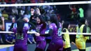 Manajer tim JPE Widi Triyoso mengakui pertandingan hari ini tidak mudah. Ia juga menjelaskan di JPE punya pemain kunci Voronkova, Megawati, dan Wilma Salas. (Dok. PBVSI)