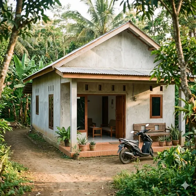 Model Rumah Minimalis dengan Budget Rp 150 Juta di Desa