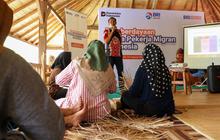 BRI Dorong Kewirausahaan Purna PMI di Desa Loyok dengan Kembangkan Potensi Kerajinan Bambu