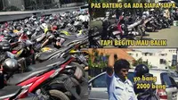6 Meme Tukang Parkir yang Muncul Tiba-Tiba Ini Bikin Geregetan