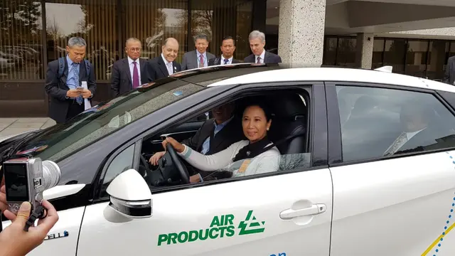 PT Pertamina (Persero) dan PT Bukit Asam Tbk resmi menjalin kerja sama dengan Air Products and Chemicals Inc. Dok Kementerian BUMN.