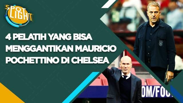 Berita video spotlight kali ini membahas tentang lima pelatih yang bisa menggantikan Mauricio Pochettino di Chelsea.