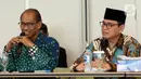 Dirjen Bimas Islam Kemenag RI Muhammadiyah Amin hadiri acara Penandatanganan MOU di Gedung SCTV, Jakarta, Rabu (11/3/2020). MOU meliputi kerja sama Program Festival Ramadan 2020 antara Indosiar dengan Direktorat Penerangan Agama Islam Ditjen Bimas Islam Kemenag. (Liputan6.com/Johan Tallo)