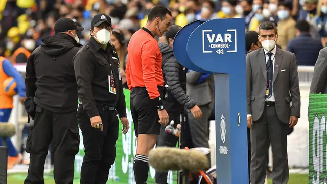 Foto: Beberapa Kali Diuntungkan VAR, Brasil Diimbangi Ekuador di Kualifikasi Piala Dunia 2022 Zona Conmebol