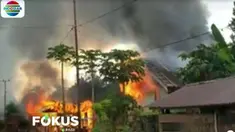 Pemicu bentokan diduga berawal dari aksi sekelompok pemuda yang berkonvoi sepeda motor yang dinilai warga mengganggu ketentrama