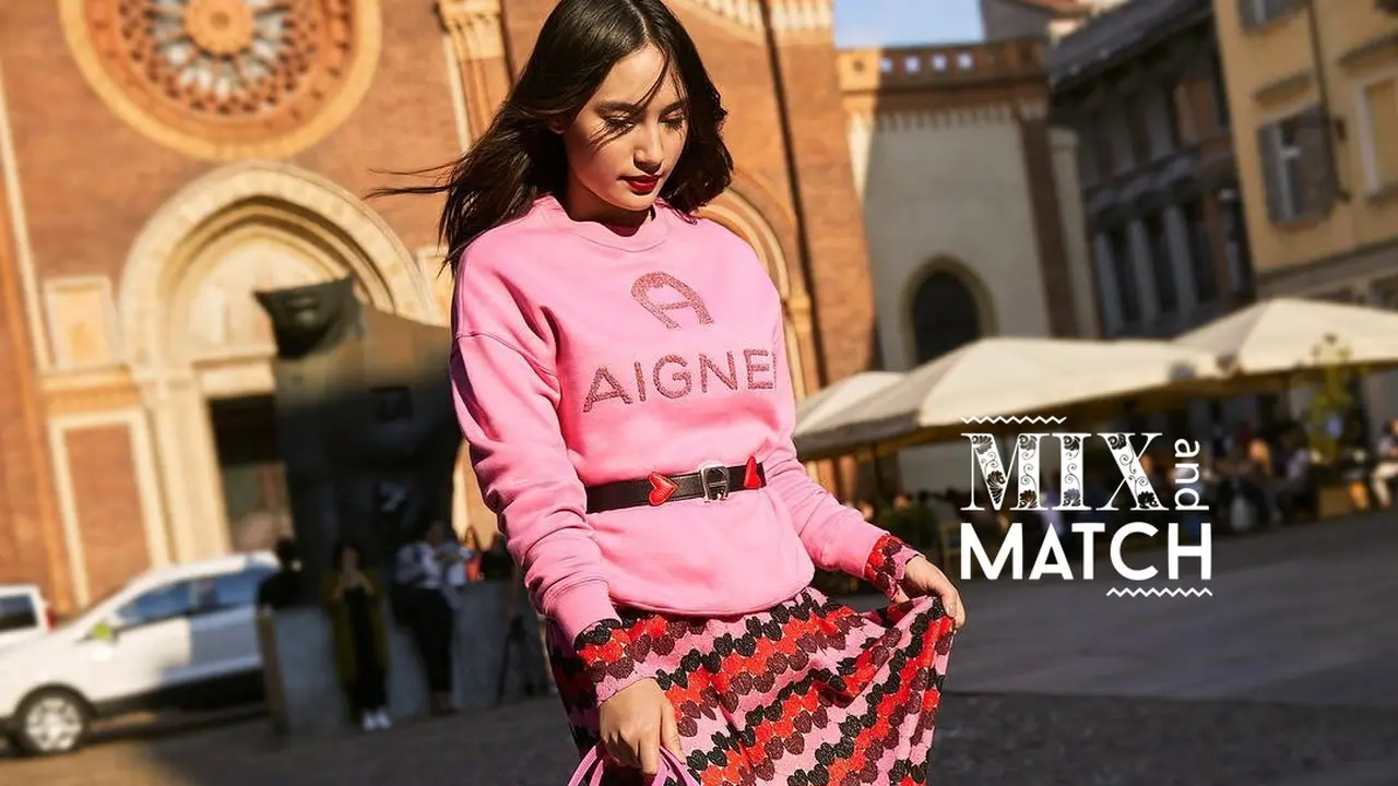 [Bintang] Pretty Flirty, Tatjana Saphira Eksplorasi Dress Bermotif dengan 3 Outerwear Ini