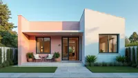 Kombinasi Cat Warna Pink dan Biru Muda untuk Rumah Estetik