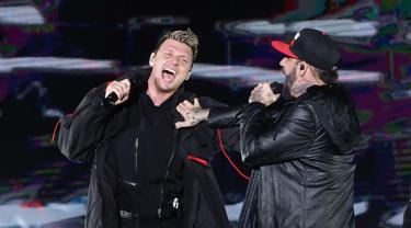 Konser Backstreet Boys di JIExpo Kemayoran, Jakarta, Sabtu (26/10/2019). (Bambang Ekoros Purnama)