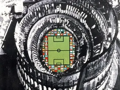 Poster Piala Dunia 1990 (&copy; AFP 2006)