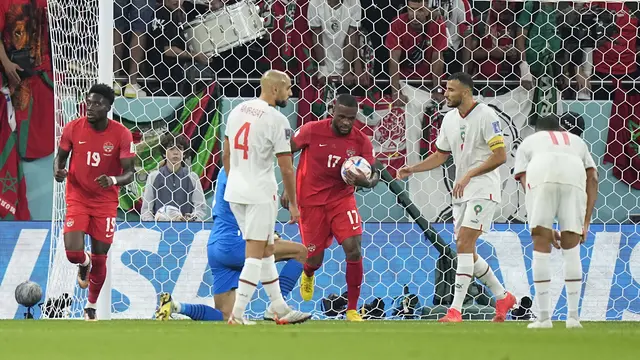 Timnas Kanada vs Timnas Maroko Grup F Piala Dunia 2022