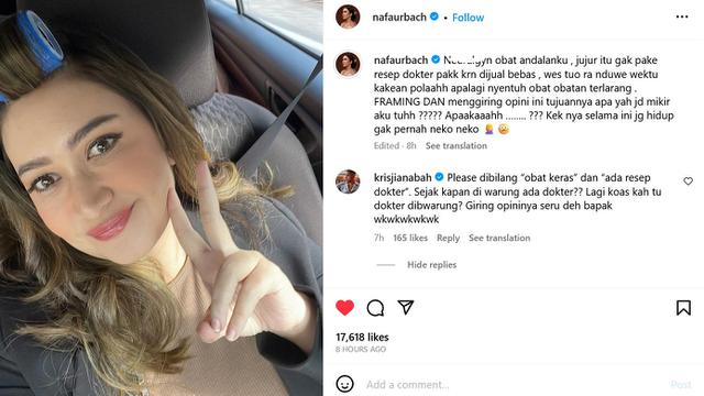 Nafa Urbach. (Instagram/ nafaurbach)