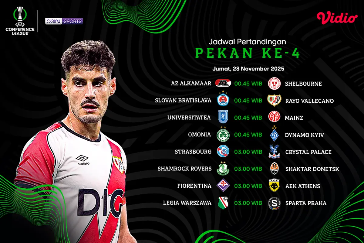 Saksikan UECL pekan ke-4 eksklusif di Vidio. (dok. vidio.com)