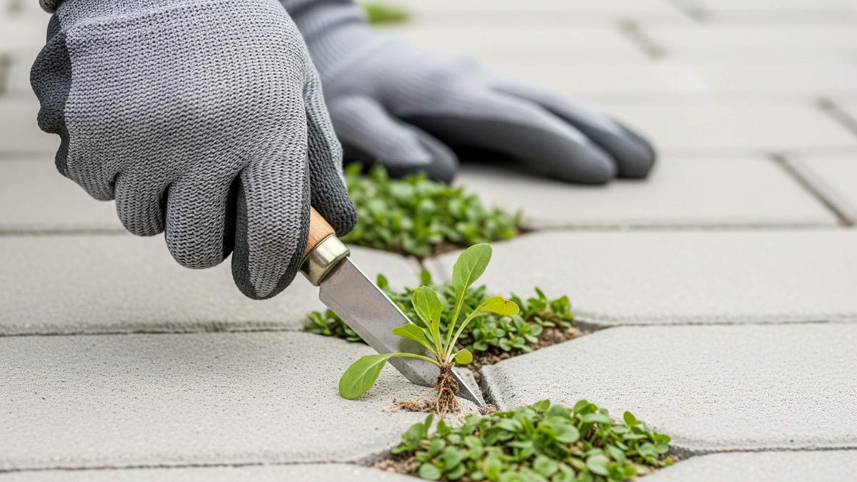 6 Cara Efektif Mengatasi Rumput Liar Tumbuh di Sela Paving Rumah Agar Bersih Permanen