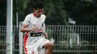 Penyerang Madura United, Haris Tuharea. (Bola.com/Aditya Wany)