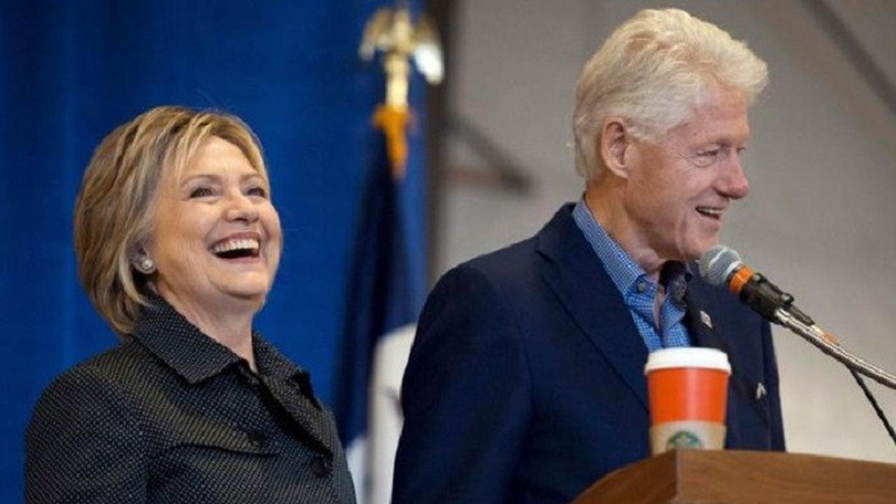 Hillary dan sang suami, mantan presiden AS ke-42, Bill Clinton