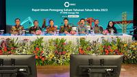 Rapat Umum Pemegang Saham Tahunan (RUPST) PT RMK Energy Tbk (RMKE), Jumat (28/6/2024). (Foto: RMK Energy).