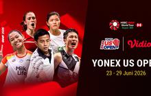 Live Streaming Yonex US Open: Seri ke-15 BWF Tour 2026 Berlangsung Pekan Ini di Vidio