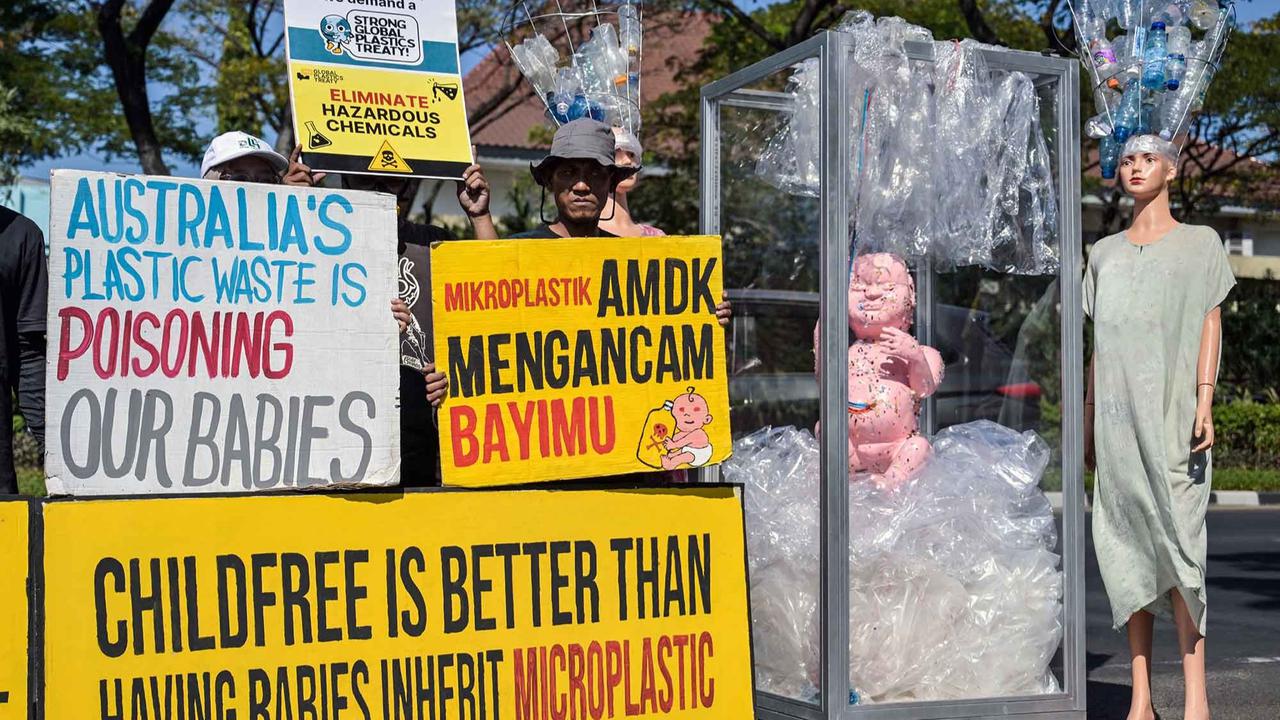 FOTO: ECOTON Desak Australia Hentikan Ekspor Sampah Plastik ke Indonesia