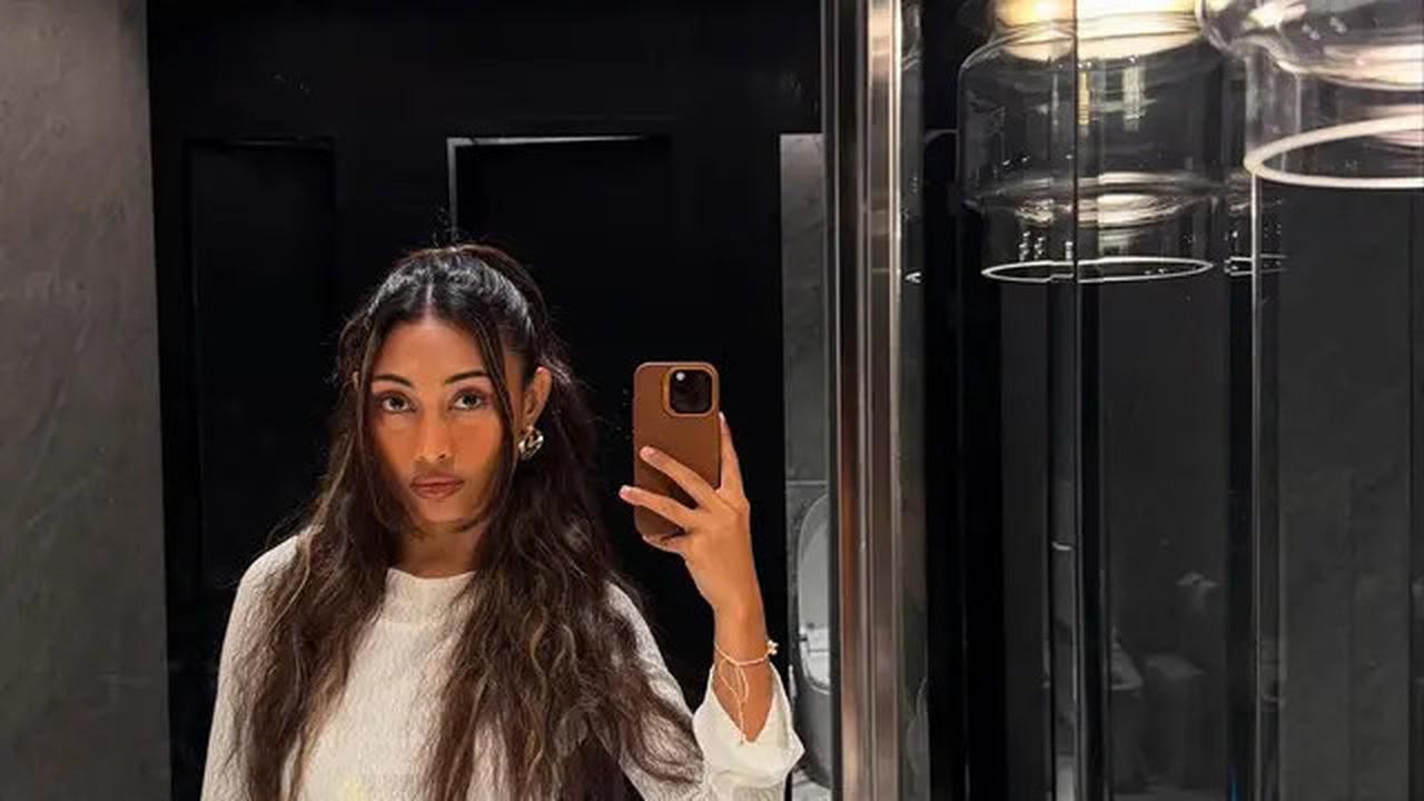 Gaya Novia Bachmid Go Public Pacar Bule-nya, Kompak Serba Putih saat Makan Malam Romantis