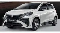 Wajah baru Peroda Myvi atau Daihatsu Sirion. (Gear Up)