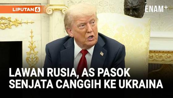 VIDEO: Trump Sebut Nato akan Kirim Semua Jenis Senjata ke Ukraina, Termasuk Patriot!