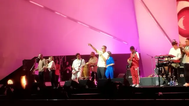 Maliq D' Essentials sukses memukau penonton dalam gelaran festival musik Java Jazz 2204 hari pertama