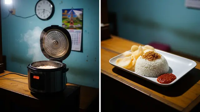 Nasi Liwet Rice Cooker