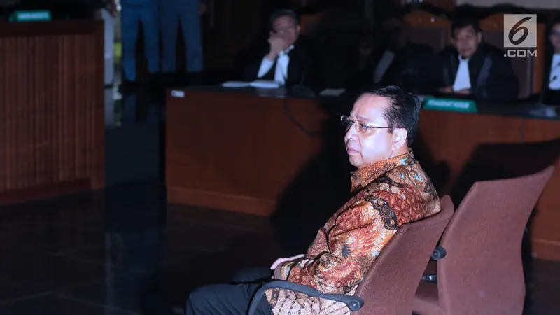 Setya Novanto Jelang Sidang Putusan Kasus E-KTP