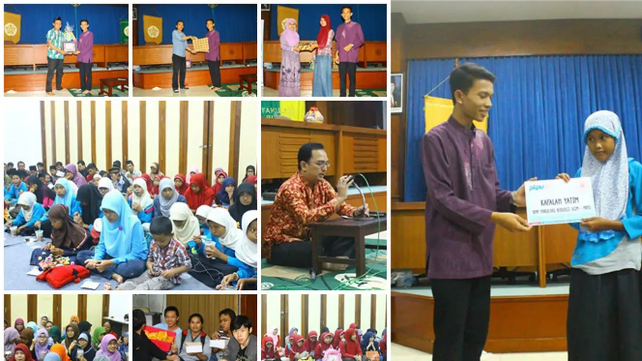 HUT kedua, KMP BIOLOGI UGM Berbagi Bersama 60 Anak Yatim
