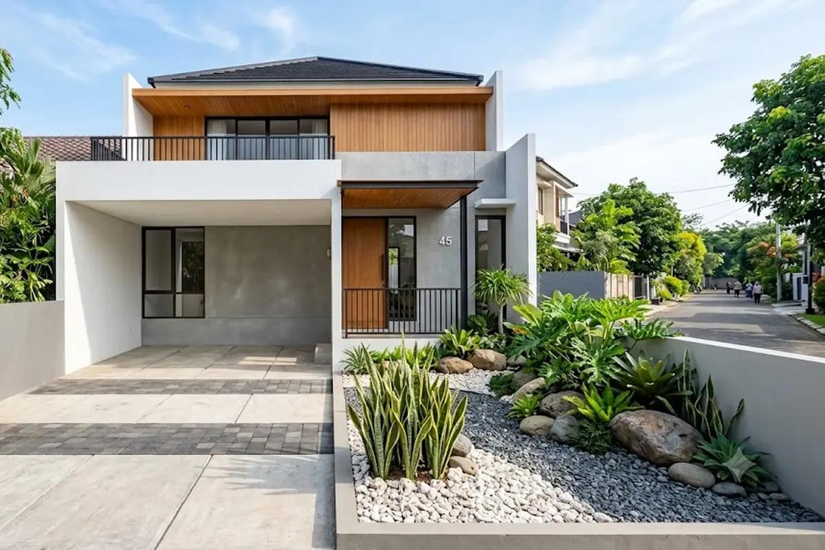 Carport Taman Kering