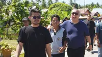 Presidium Relawan Banuata Jasrin Talib bersama bakal calon gubernur Sulteng Ahmad Ali. (Istimewa)