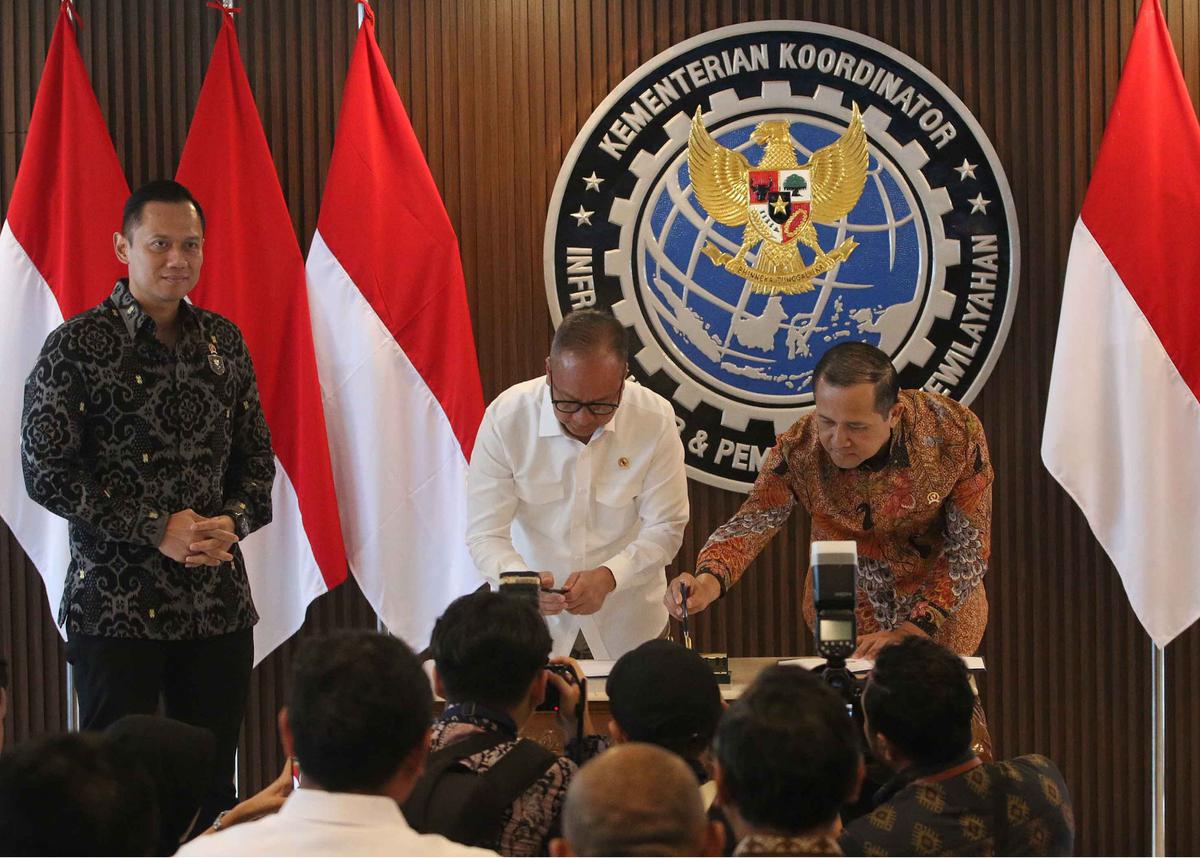 FOTO: MoU Kementrian Transmigrasi–Kementrian Perindustri, Dorong Pusat Pertumbuhan Ekonomi Baru di Daerah