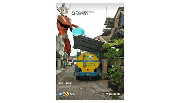 Editan Foto Kocak Kanopi Clara Gopa Ini Bikin Tepuk Jidat