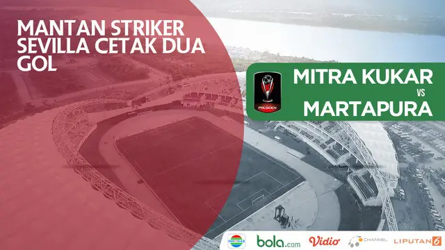 VIDEO: Dua Gol Mantan Striker Sevilla Bobol Gawang Martapura FC