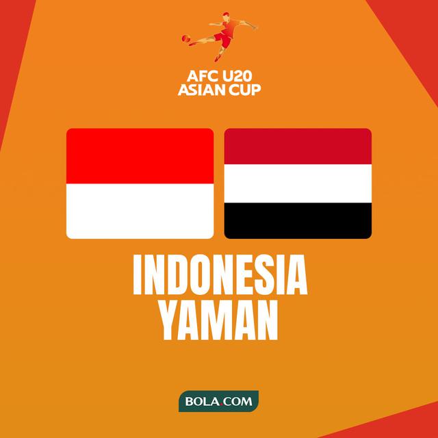Piala Asia U-20 - Timnas Indonesia Vs Yaman