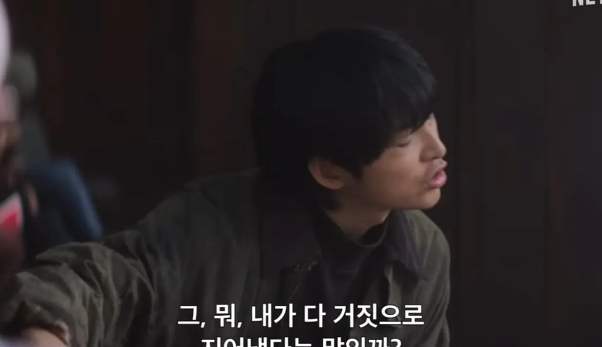 Loh Kiwan menyatakan, “Saya telah berhasil mencapai sejauh ini dengan berjanji pada diri sendiri bahwa saya akan bertahan dan mengatasi kesulitan apa pun yang saya alami di negeri ini.” (Foto: YouTube/ Netflix Korea)