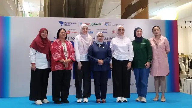 Gerakan Perempuan Berlari. (M Altaf Jauhar/ Liputan6.com)