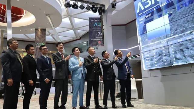 Pencatatan perdana saham PT Agro Bahari Nusantara Tbk (UDNG) pada Selasa, 31 Oktober 2023. (Foto: BEI)