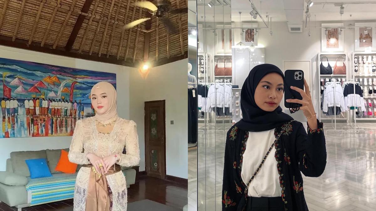 Inspirasi Kebaya Artis Elegan untuk Tubuh Langsing Berhijab, Tampil Menawan dengan Gaya yang Tepat