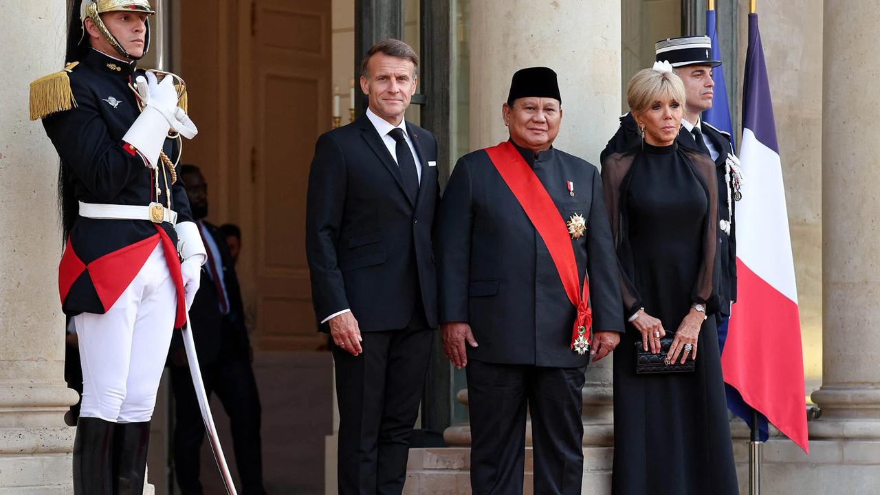 FOTO: Prabowo Hadiri Jamuan Kenegaraan di Istana Elysee Prancis
