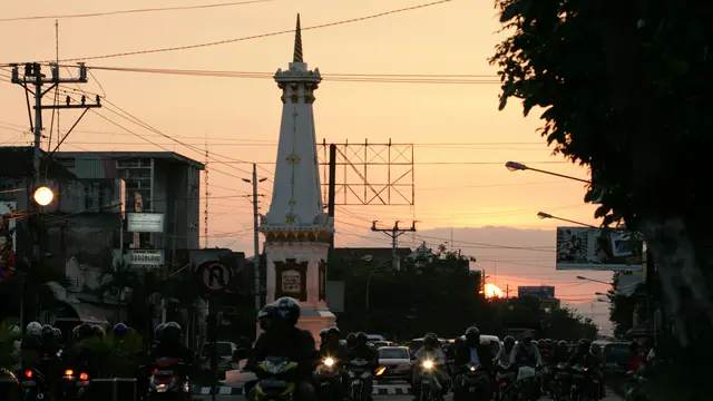 Ilustrasi Tugu Yogyakarta