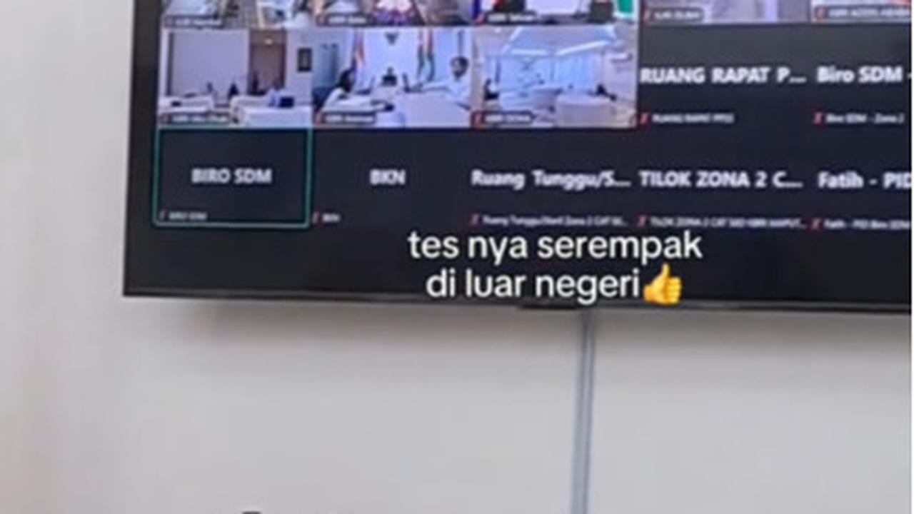 Lakukan Secara Serentak, Momen Tes CPNS yang Digelar di Luar Negeri Ini Curi Perhatian