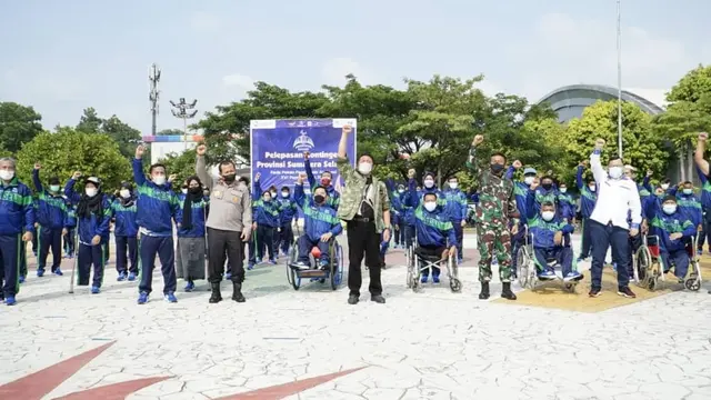 Atlet Paralympic Sumsel Target Raih 28 Medali Emas di Peparnas XVI Papua