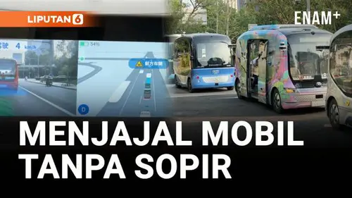  Menikmati Mobil Otonom dan Kendaraan Energi Baru Tiongkok