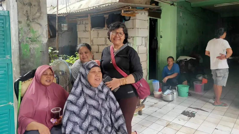 Banjir di Rusun Bidara Cina Mulai Surut